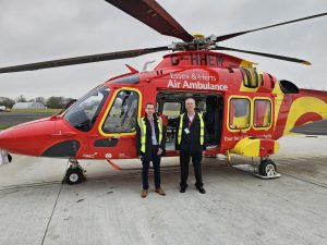 YUNATECH PROUDLY SUPPORTS THE ESSEX & HERTS AIR AMBULANCE (EHAAT)